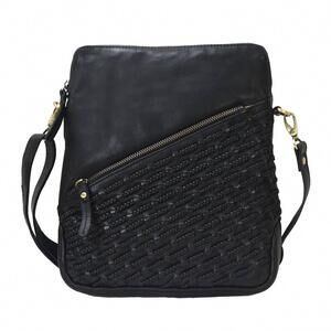 NEW MILO women's bologna hand bag in smokey black